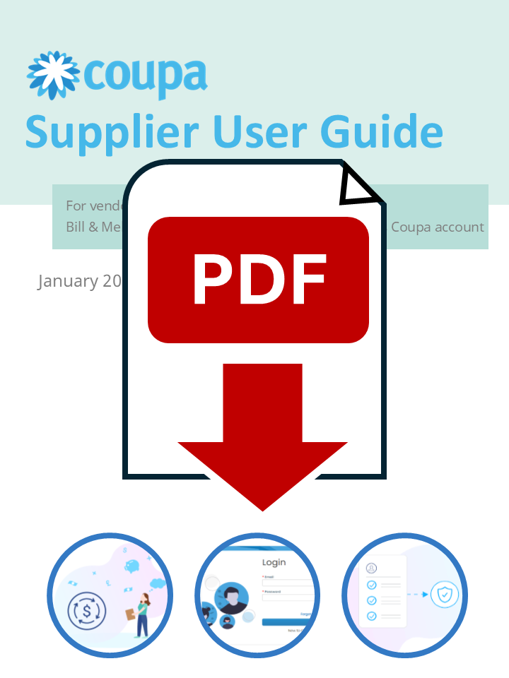 Supplier User Guide